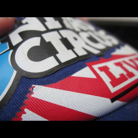 Nitro Circus Live Blue Baseball Cap Mesh Back American Flag Stars Stripes Bomb - Picture 6 of 6